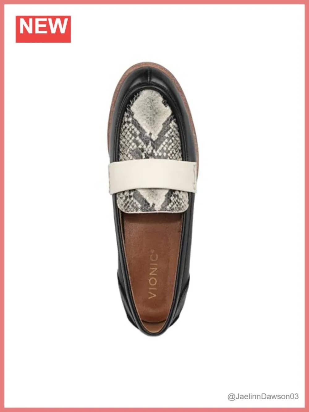 Vionic Leather Loafers with Arch Support